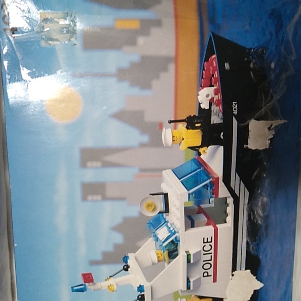 Rare Lego Police Patrol Collector 4021 185 Interlocking Pieces 1991 - Picture 4 of 12